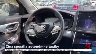 Autá bez vodiča? Čína zavádza autonómne taxíky