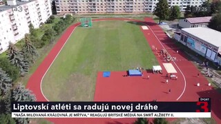 Liptovskí atléti sa radujú novej dráhe. Tá vraj výrazne pomôže regiónu k rozvoju atletiky