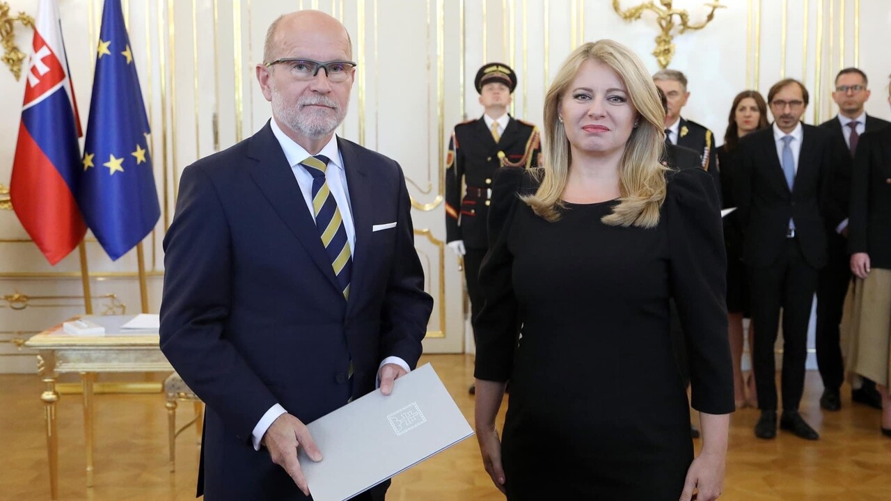 Rastislav Káčer a Zuzana Čaputová