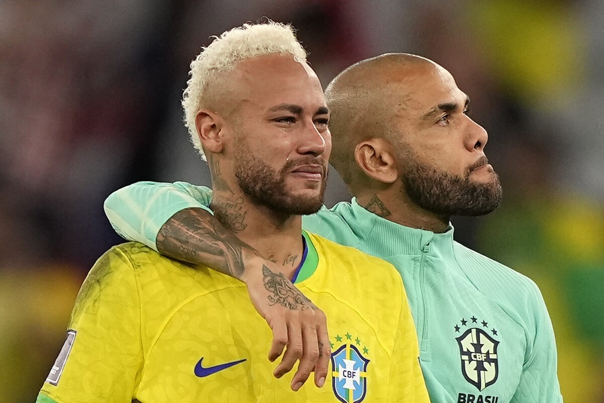 Neymar a Dani Alves