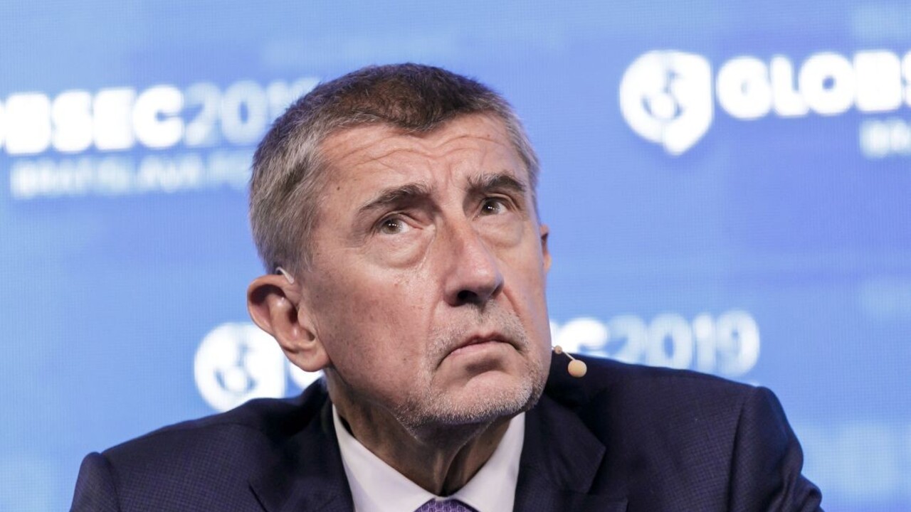 Andrej Babiš na konferencii Globsecu