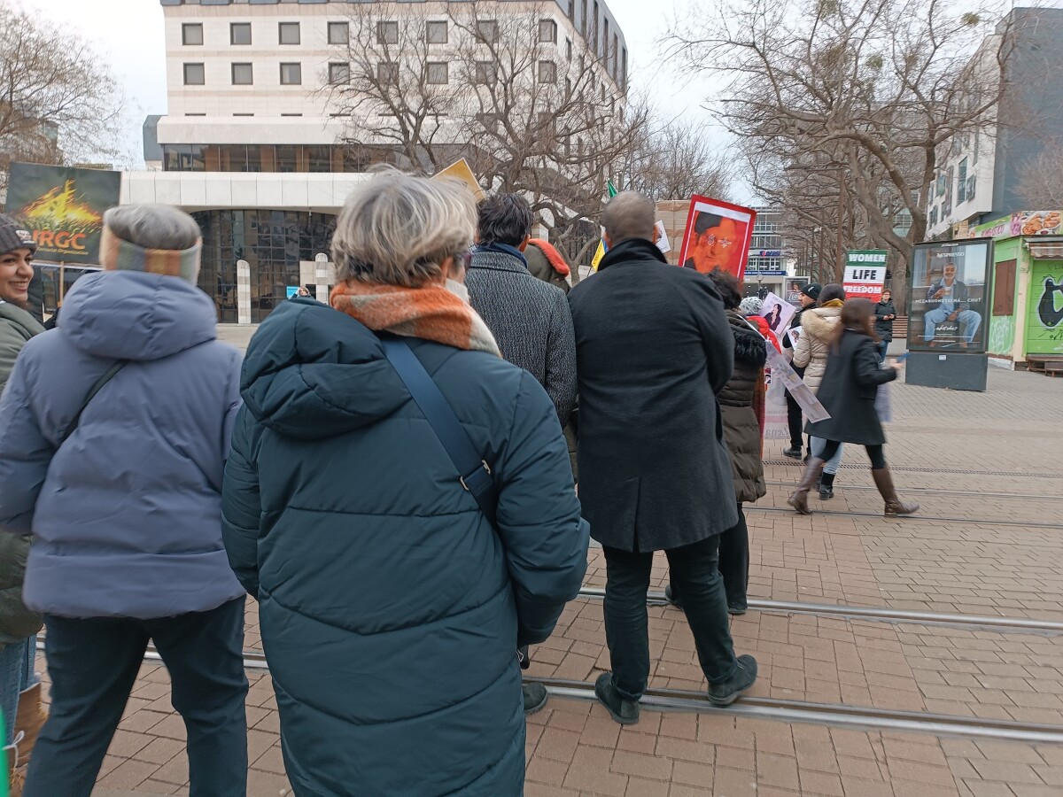 Iran protest Bratislava