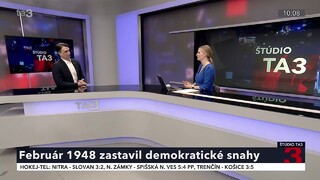 Od februárového prevratu 1948 ubehlo 75 rokov. Demokrati si komunistické snahy všimli neskoro, vysvetlil Rizman