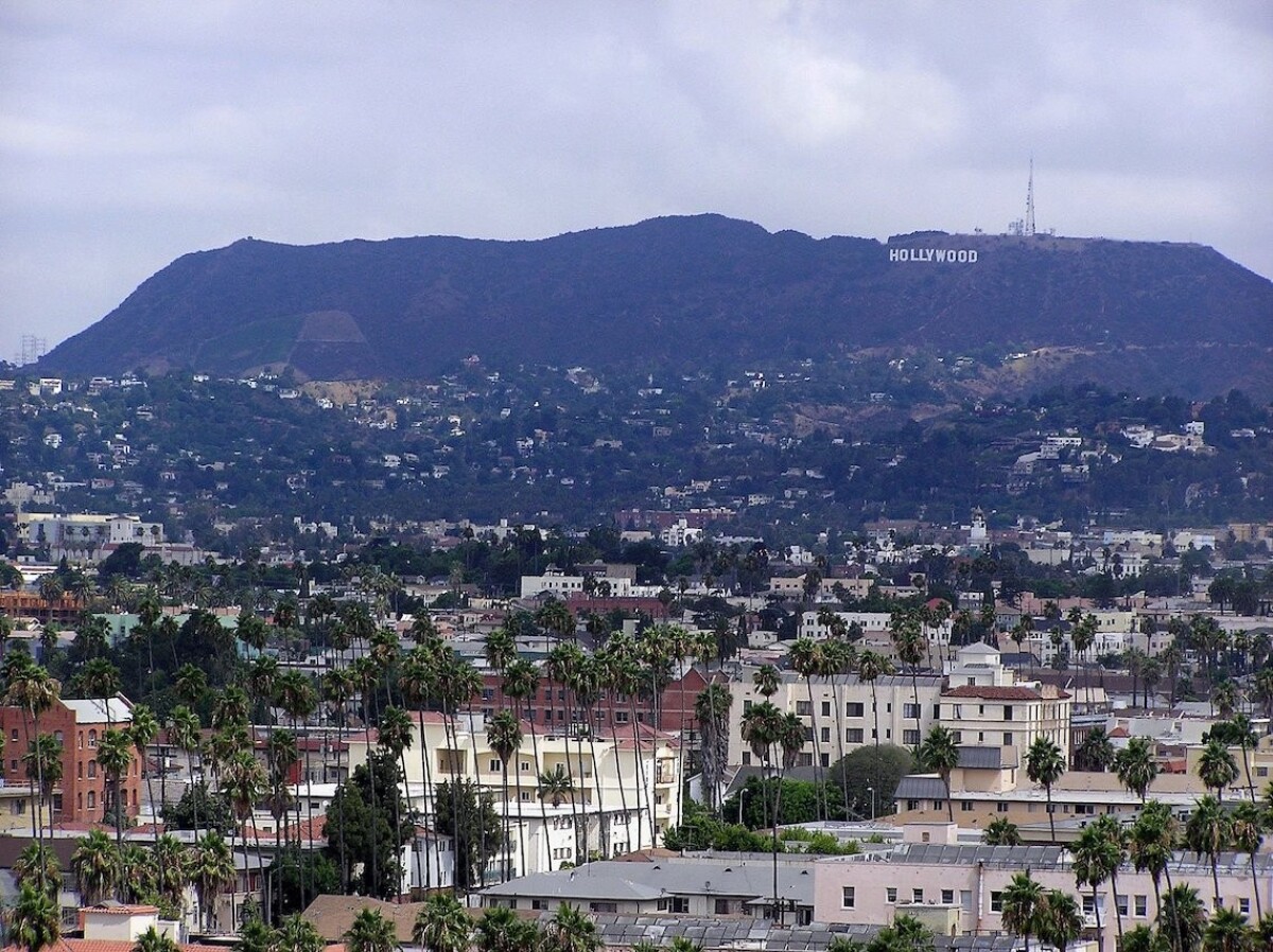 Hollywood sign