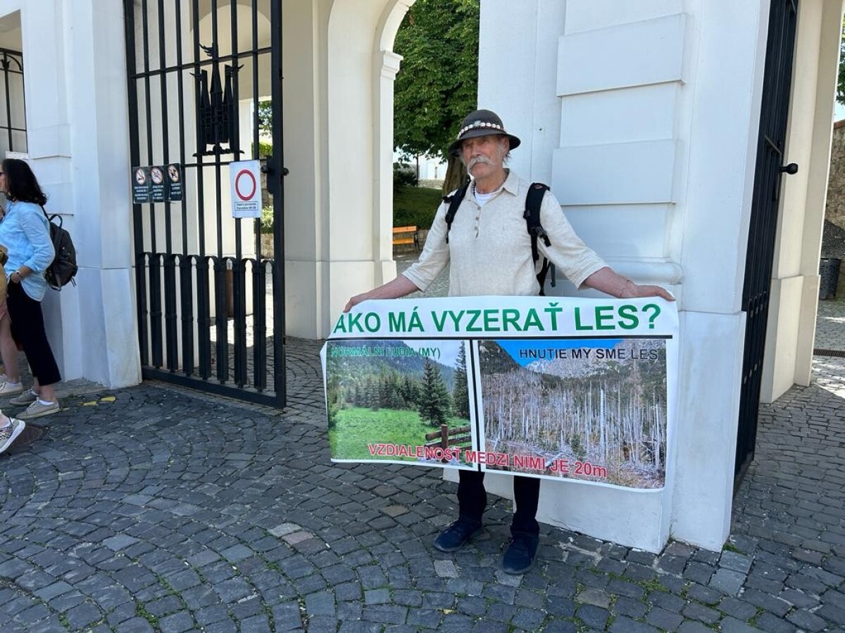 Protest klimatických aktivistov