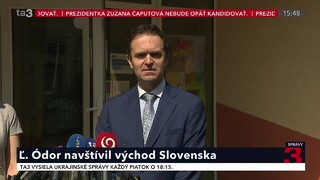 Ódor navštívil východ Slovenska. Ocenil školu v Budimíre, že sa hlási do kurikulárnej reformy