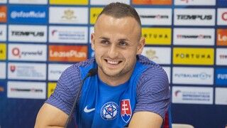 Na snímke slovenský futbalový reprezentant Stanislav Lobotka.