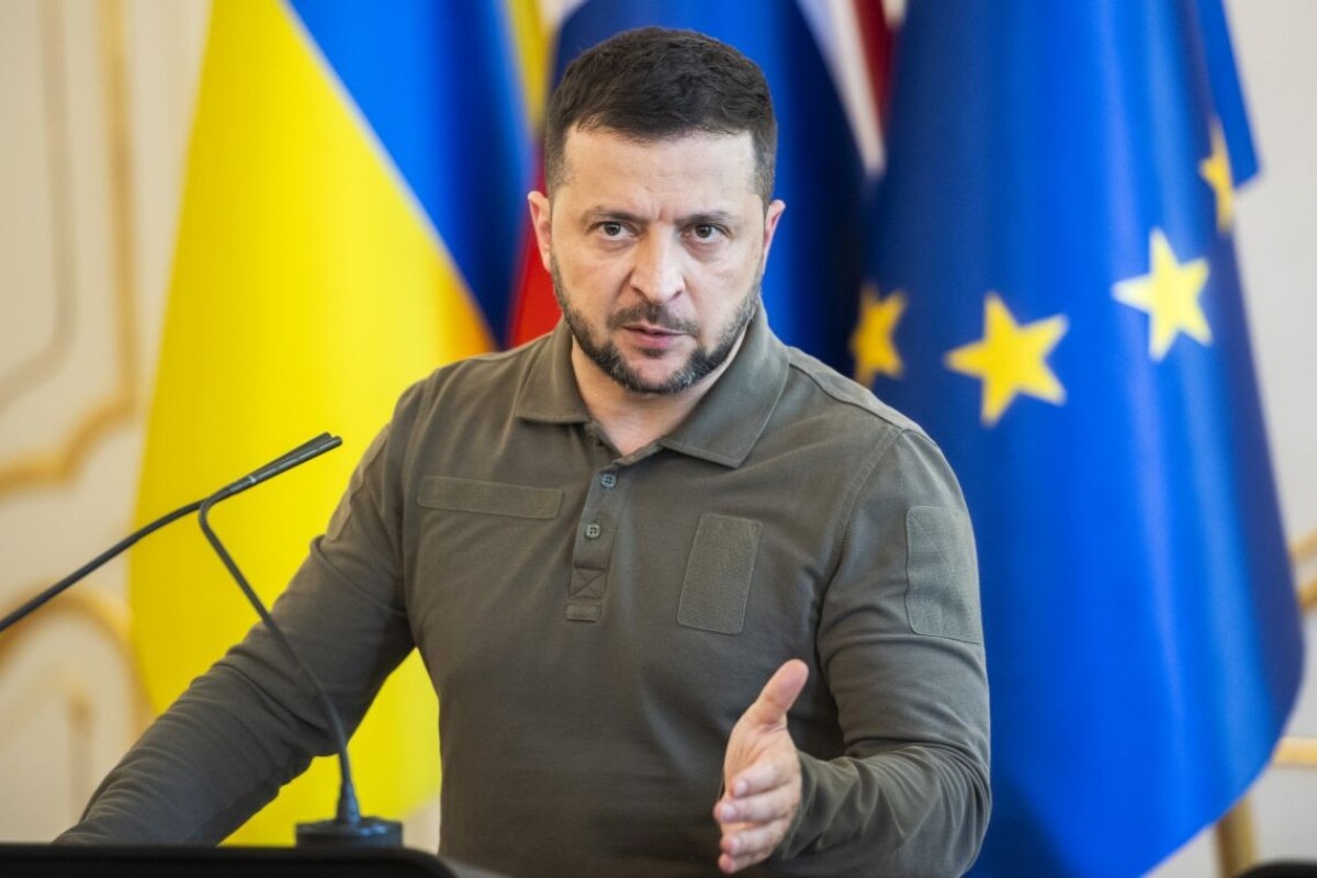 Zelenskyj v paláci