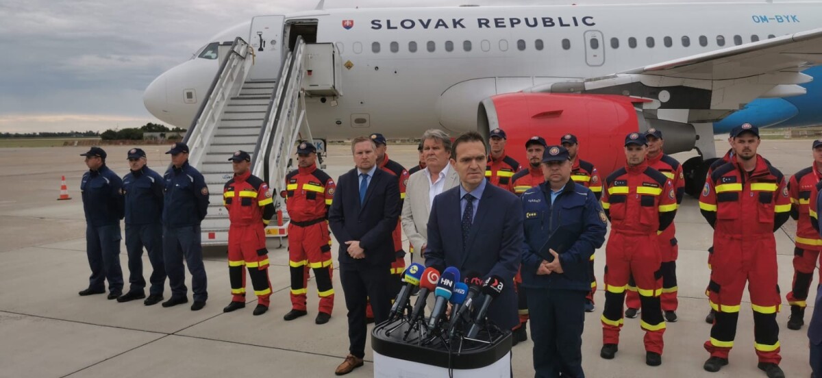 slovenskí hasiči letia na Rodos