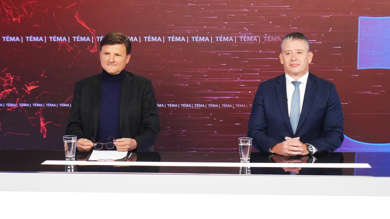 Alojz Hlina a Roman Mikulec, v Téme 19. 10. 2023