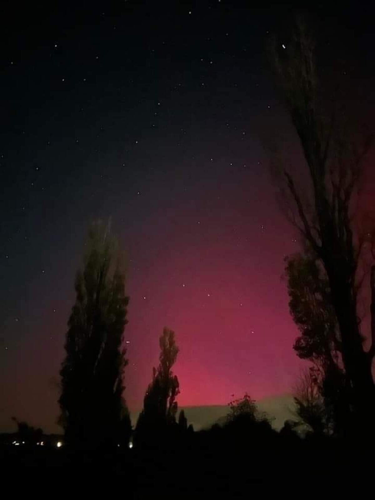 Polárna žiara z Budmeríc