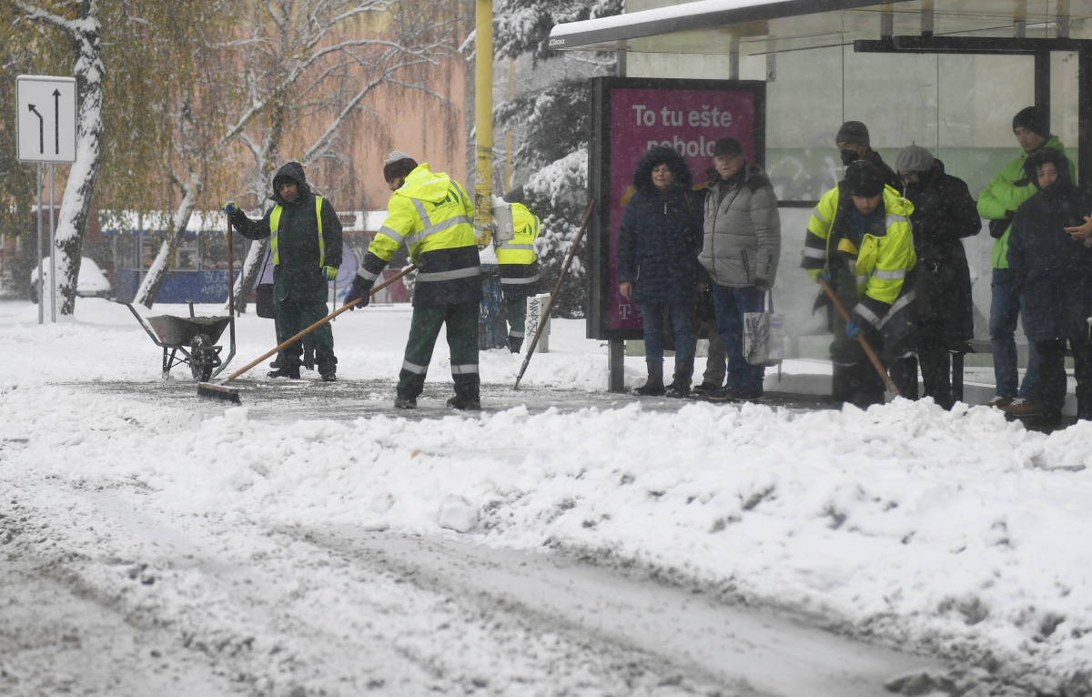 sneh, košice