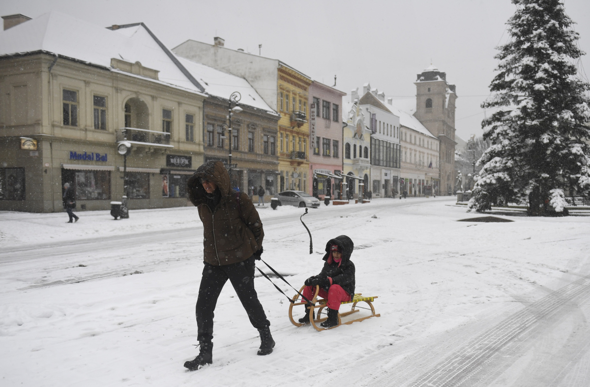 sneh, košice