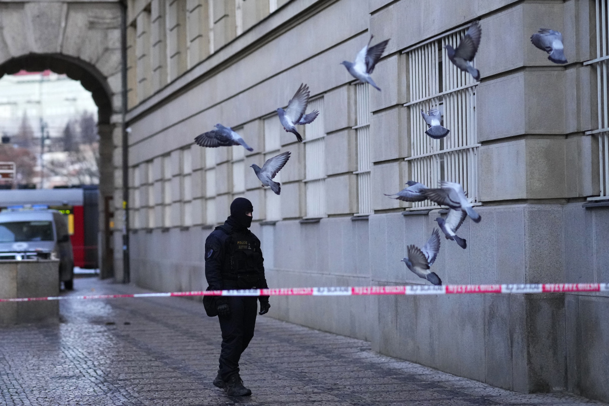 Situácia v Prahe v piatok 22. 12. 2023