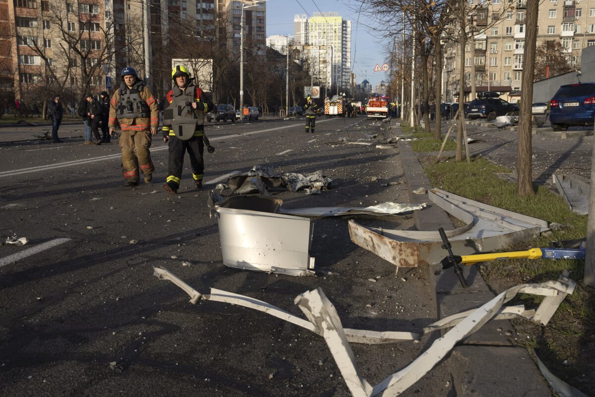 Útok na Ukrajinu z 29.12.2023