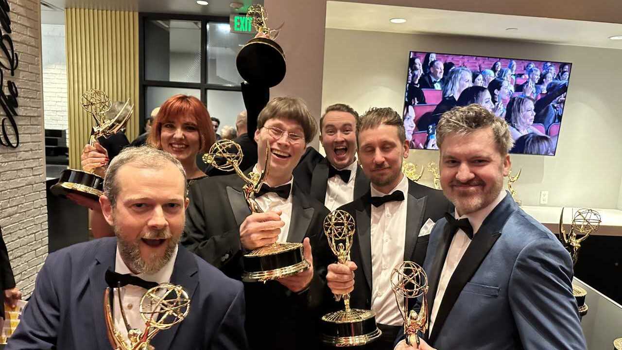 Dávid Štumpf na udeľovaní cien Emmy