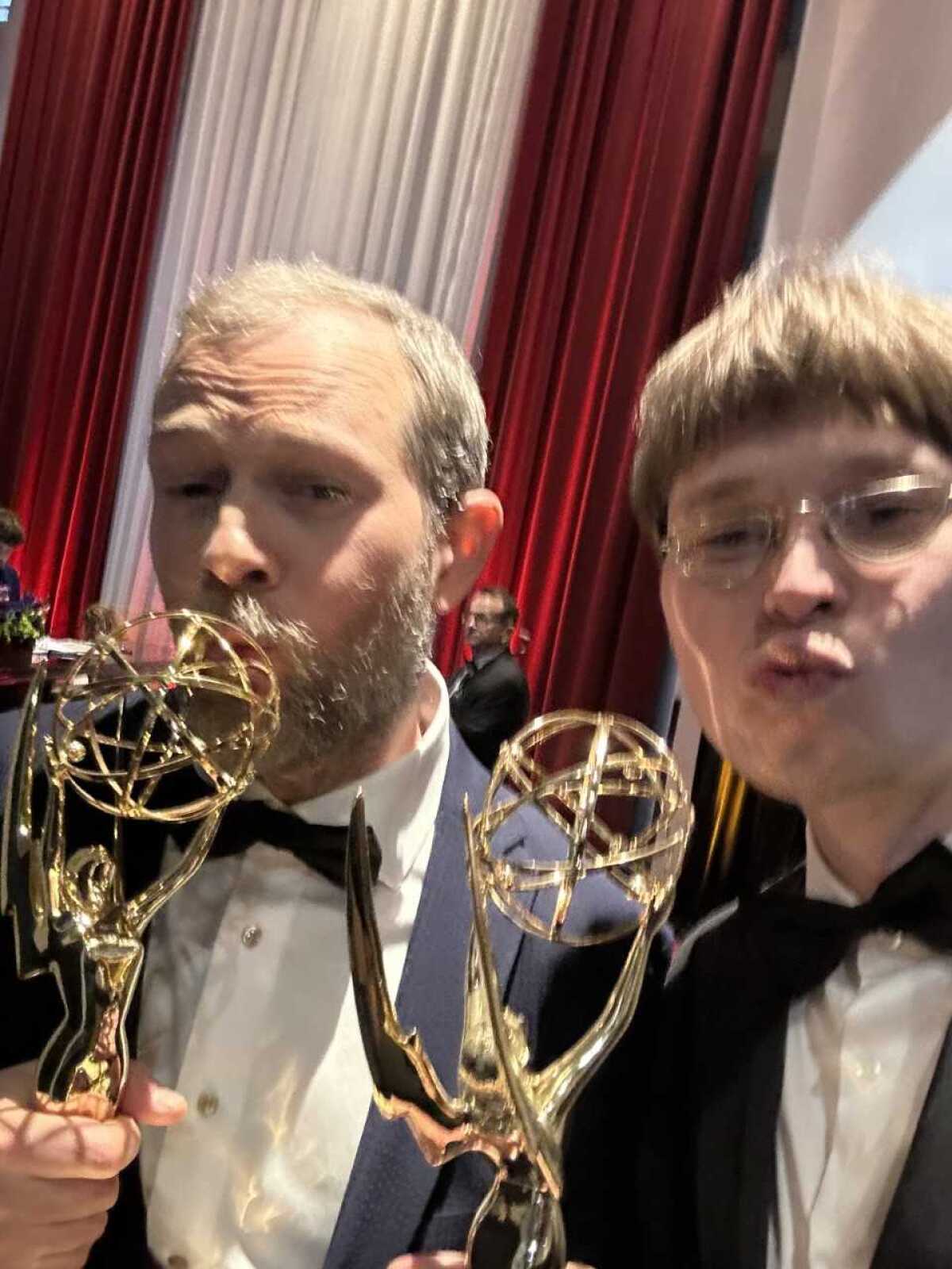 Dávid Štumpf na udeľovaní cien Emmy