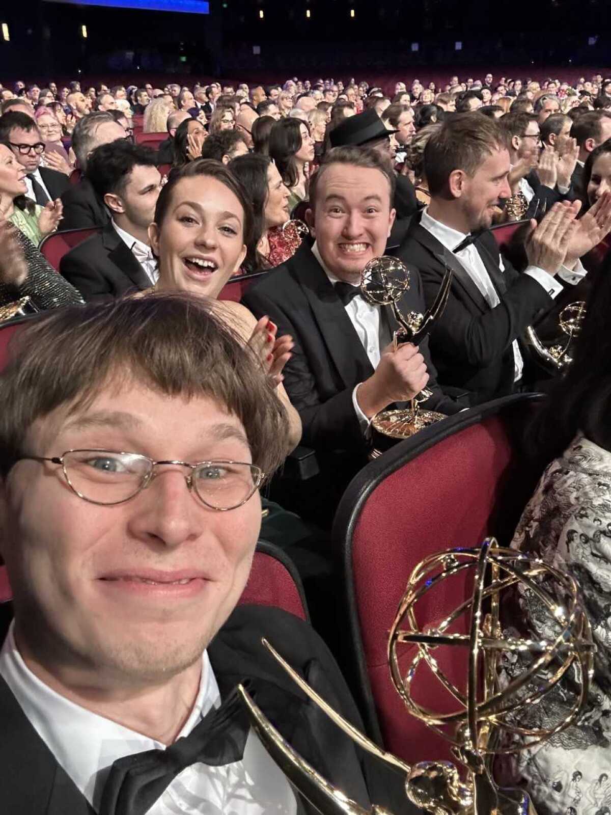 Dávid Štumpf na udeľovaní cien Emmy