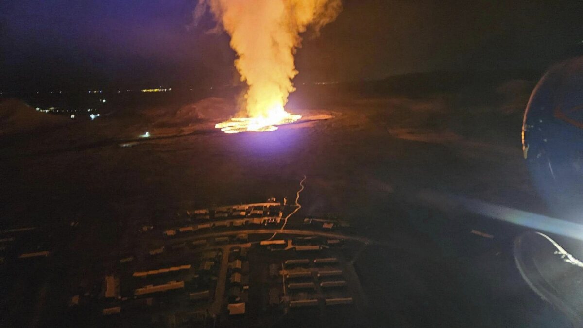 Erupcia na Islande