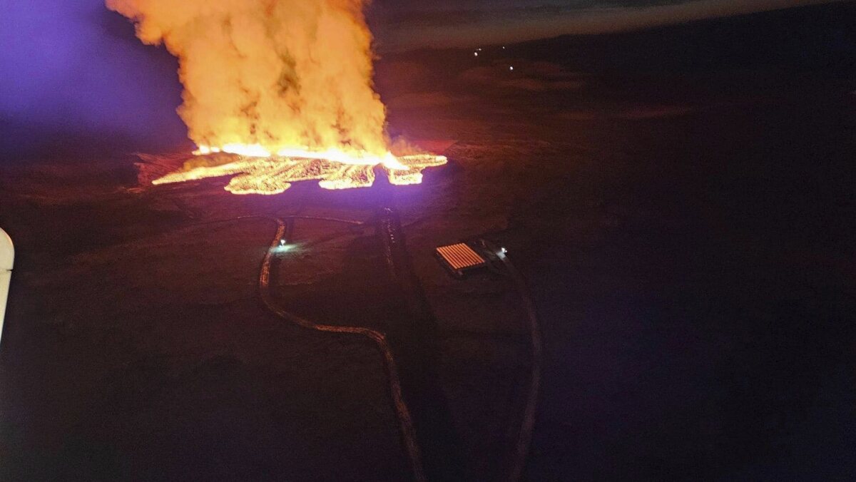 Erupcia na Islande