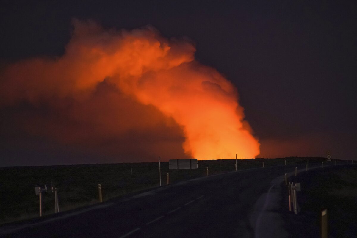 Erupcia na Islande