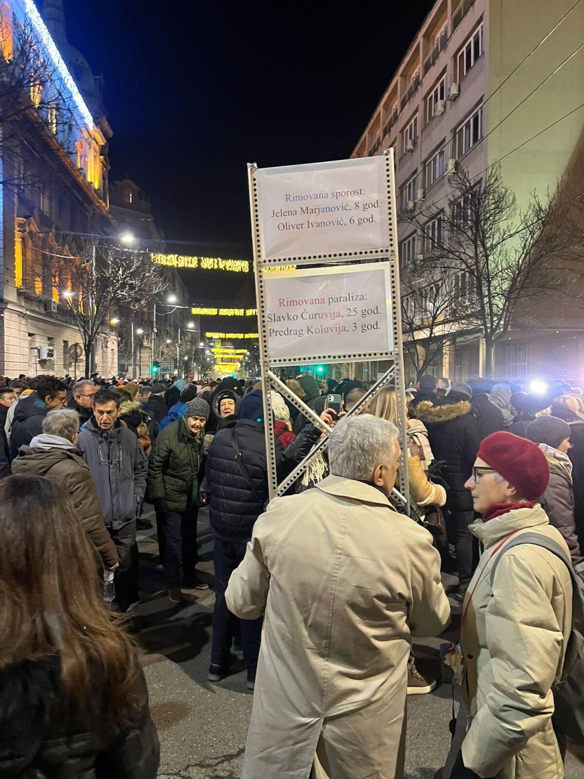 Protest v Srbsku