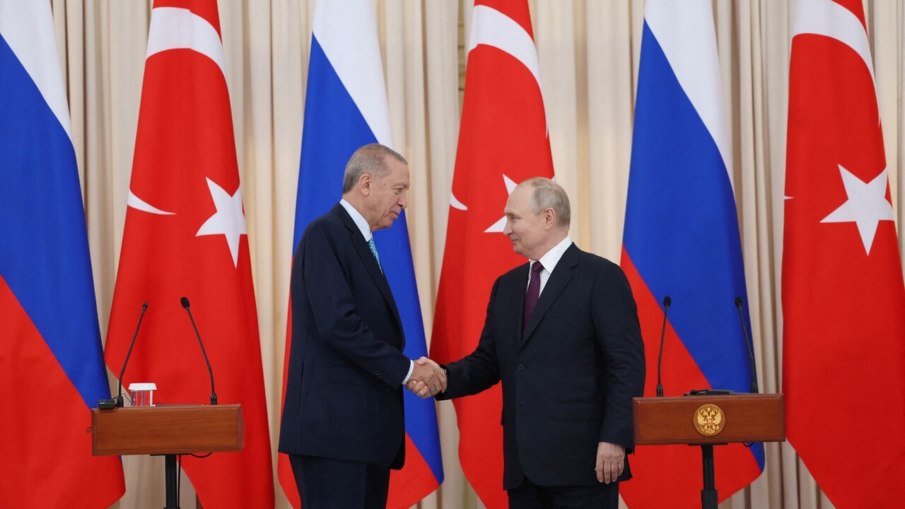 Erdogan a Putin