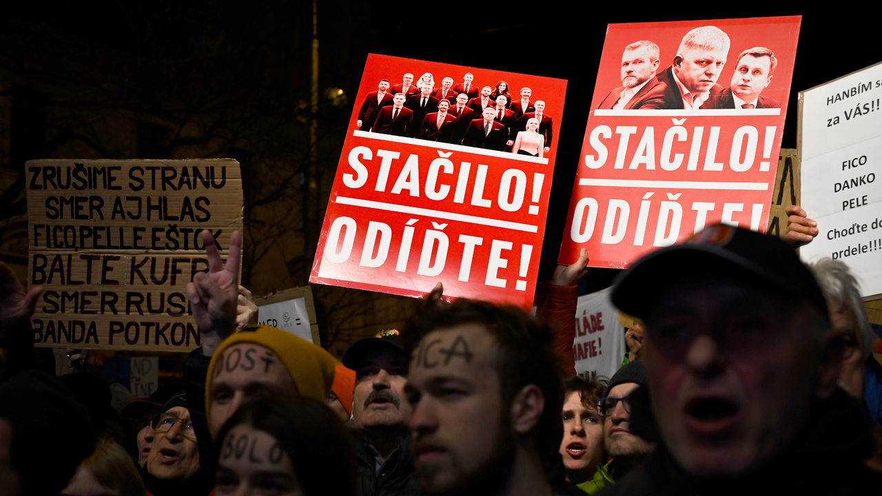 protest Bratislava