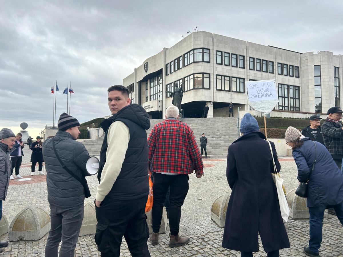 protest parlament novela