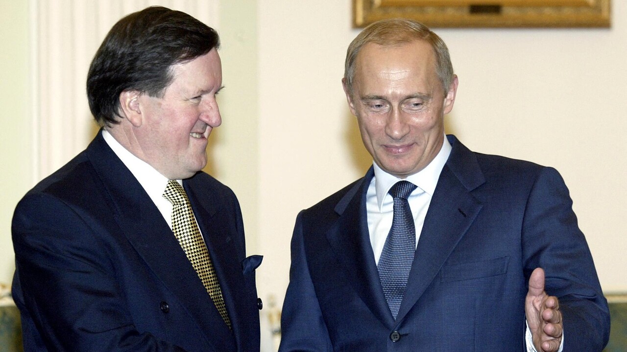 Robertson a Putin