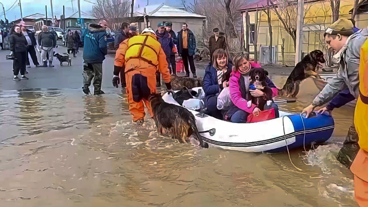 Rusko Orsk záplavy