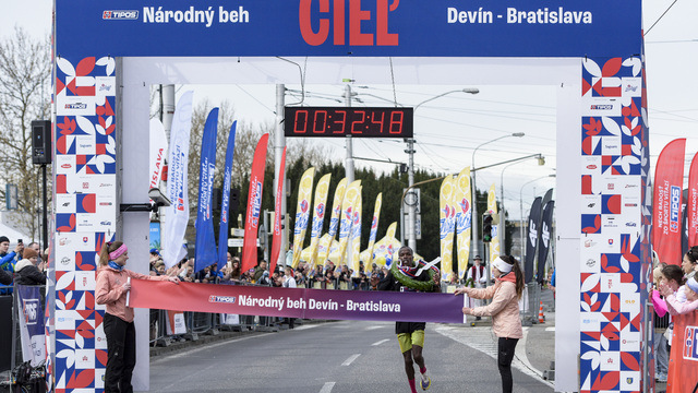 narodny beh Devín Bratislava