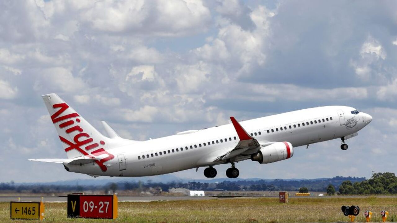 Virgin Airlines lietadlo