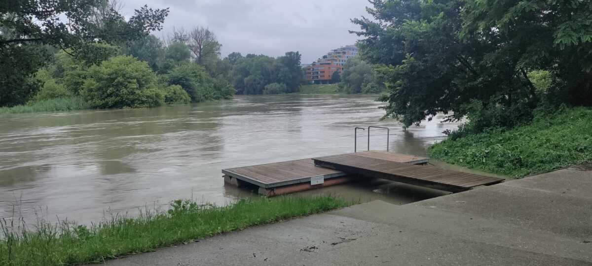 Karlova Ves, rameno Dunaja