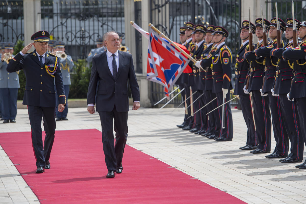 Andrej Kiska inaugurácia Zuzana Čaputová