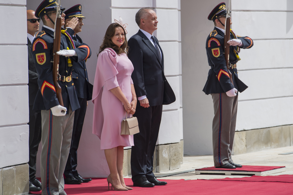 Andrej Kiska inaugurácia Zuzana Čaputová