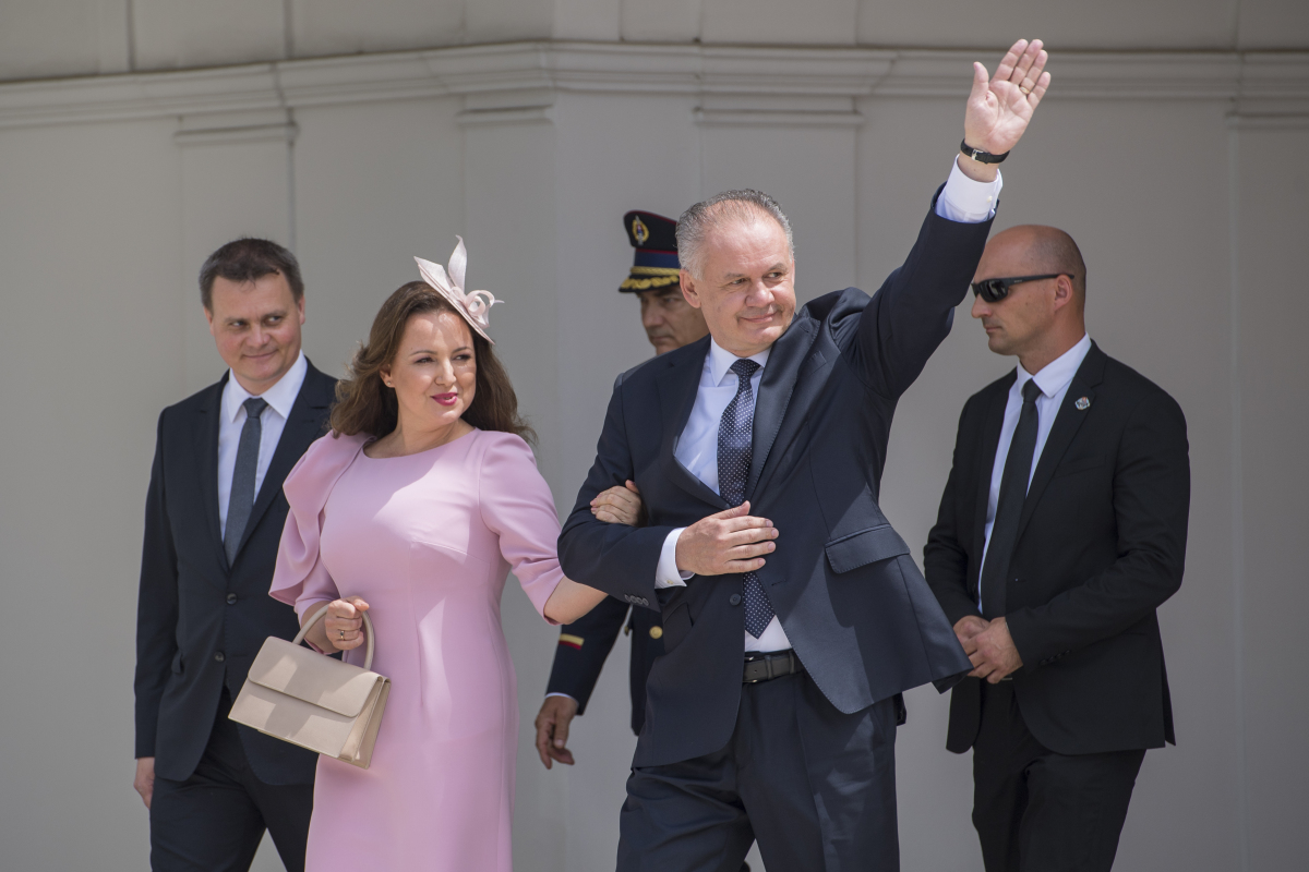 Andrej Kiska inaugurácia Zuzana Čaputová