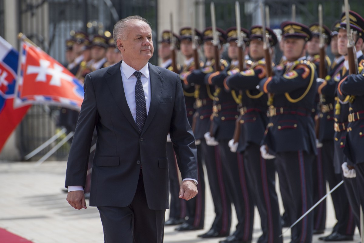 Andrej Kiska inaugurácia Zuzana Čaputová