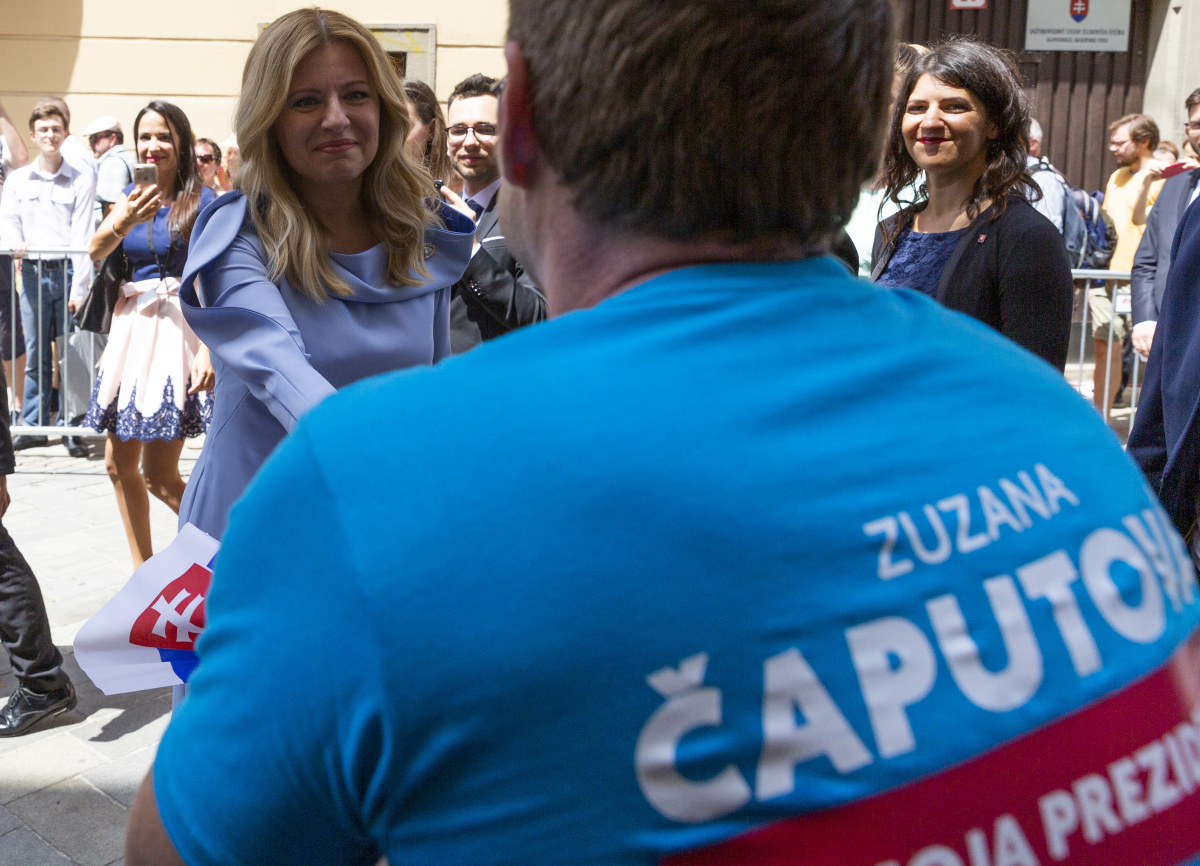 Zuzana Čaputová Bratislava ľudia