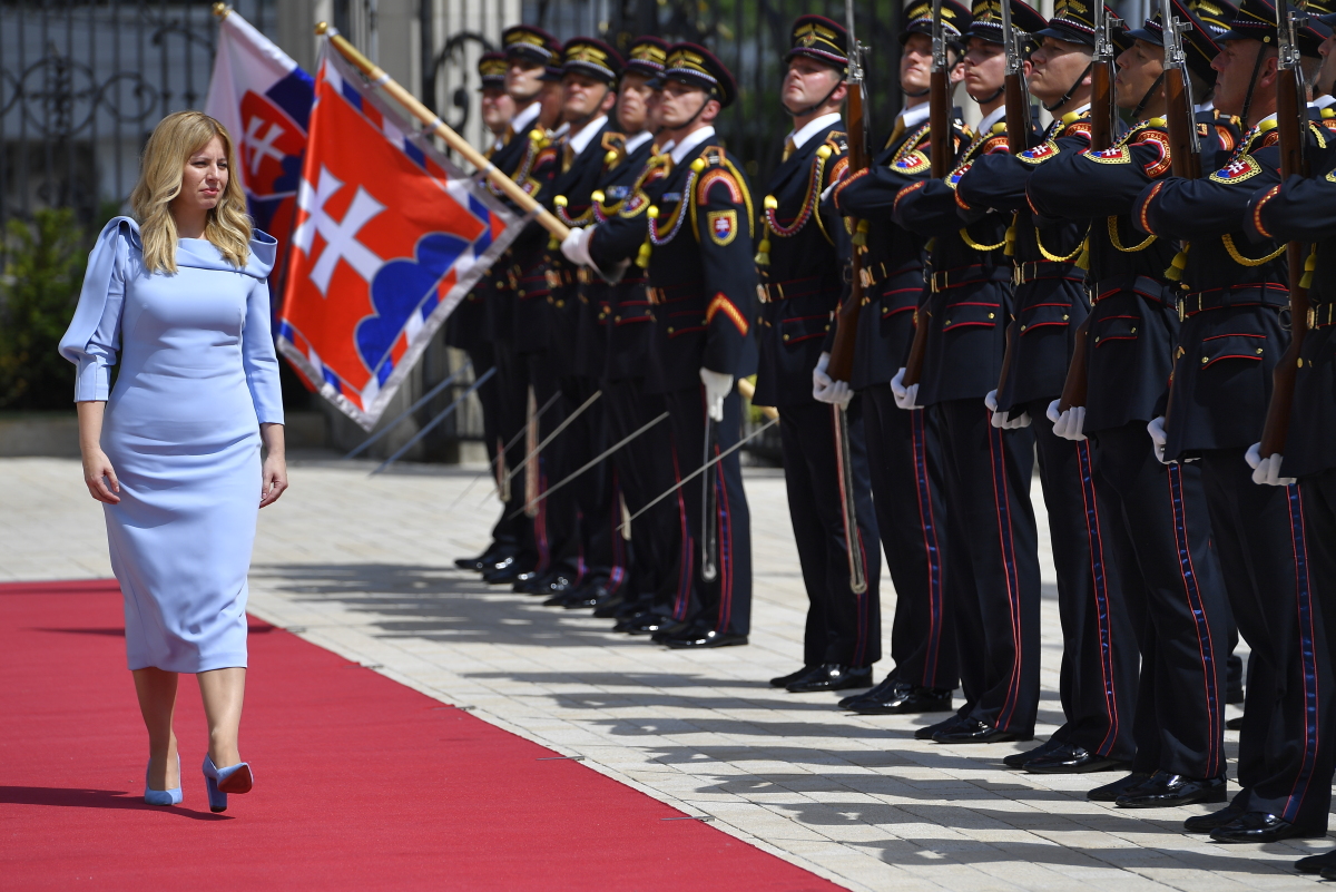 prezidentka Zuzana Čaputová symbolické prevzatie paláca