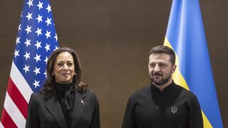 Kamala Harris Volodymyr Zelenskyj Švajčiarsko samit