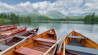 Člnky, Štrbské pleso, Tatry