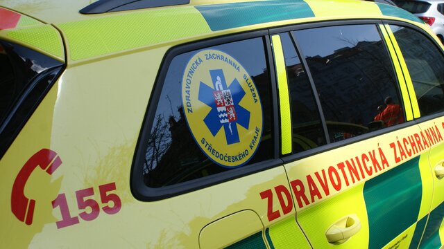česko záchranári záchranka sanitka