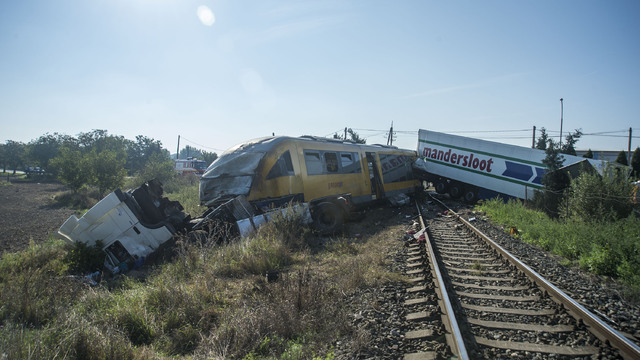 Veľký Meder 2016 nehoda vlak autobus
