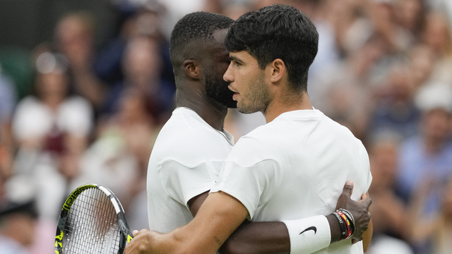 Wimbledon, tenis, Alcaraz, Tiafoe