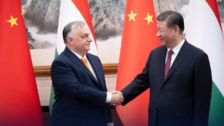 Orbán Čínsky prezident Si Ťin-pching