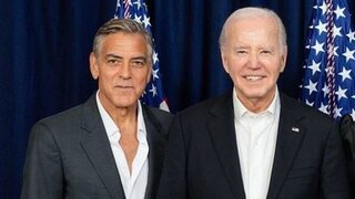 George Clooney Joe Biden Obama 