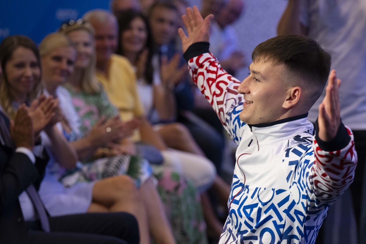 Predstavenie oblečenia slovenských paralympionikov