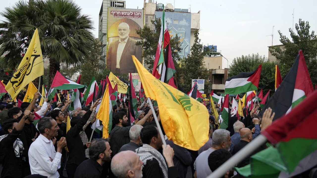 Ismail Haniyeh Irán pohreb Ismaíl Haníja Hamas 