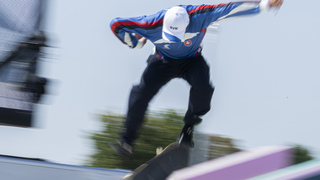slovenský skejtbordista Richard Tury